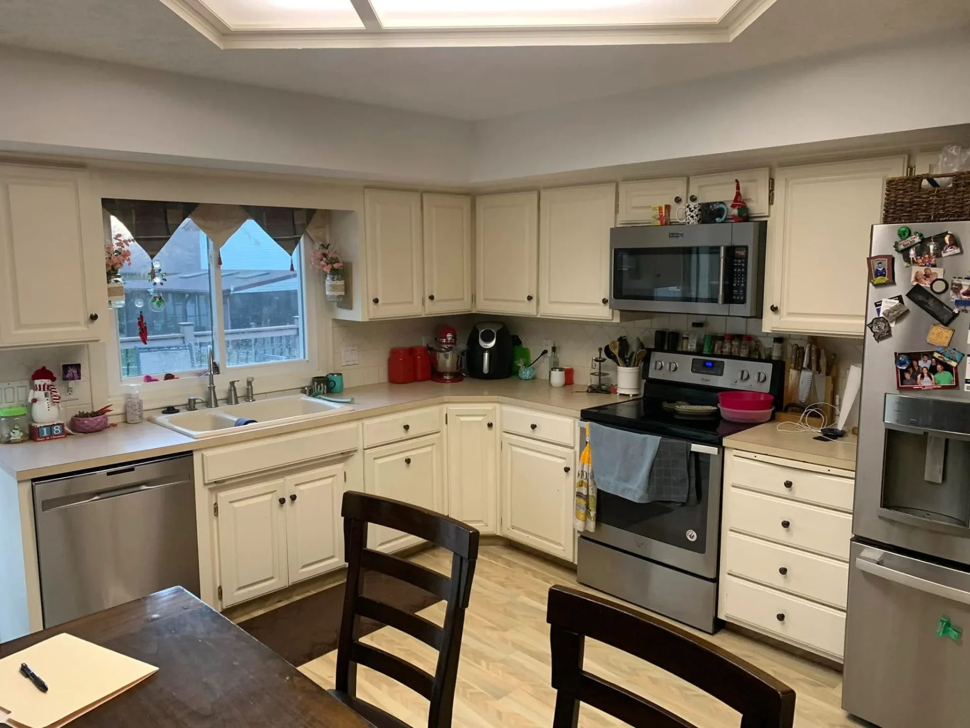 kitchen remodel, before