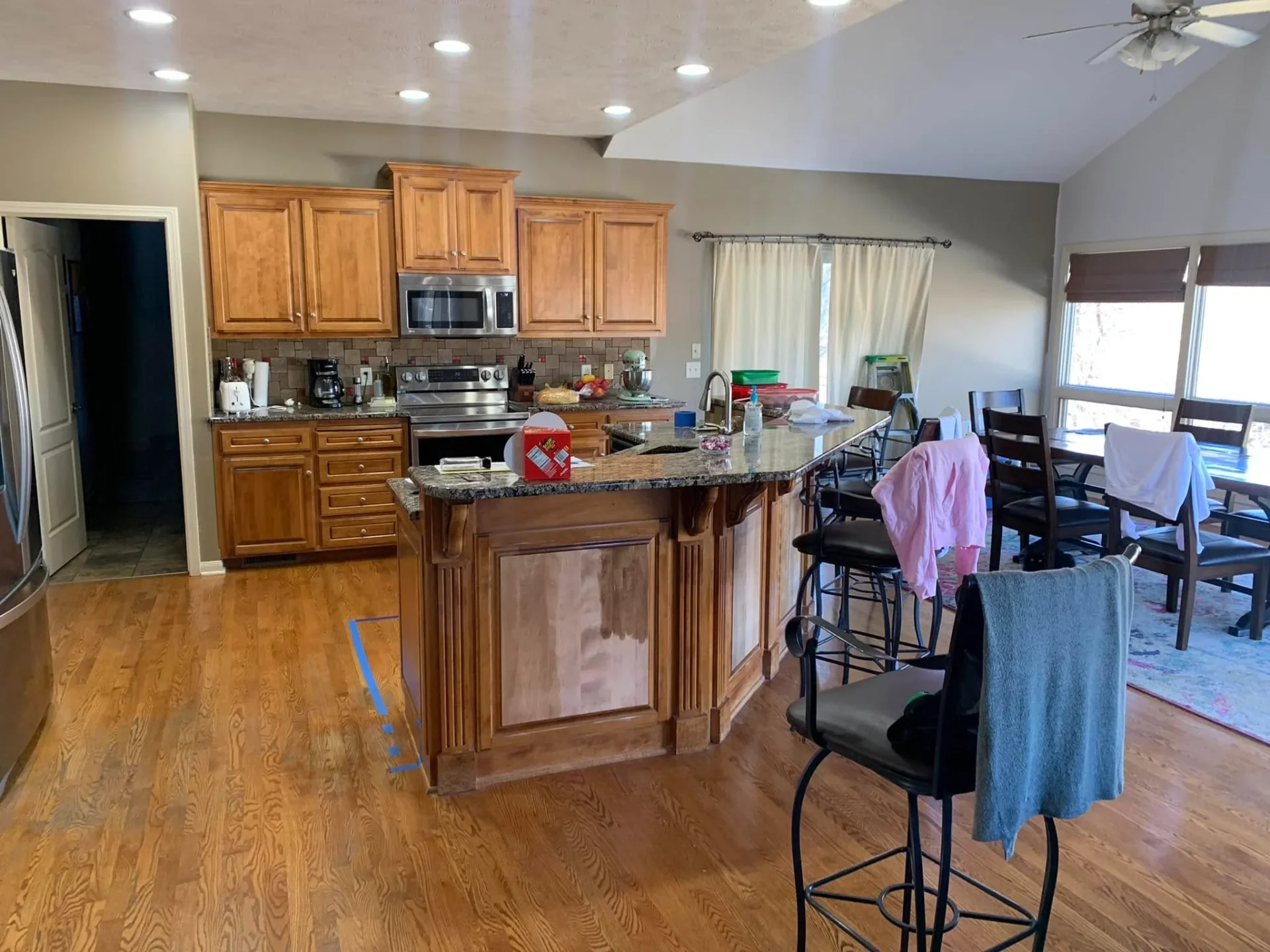 kitchen remodel, before
