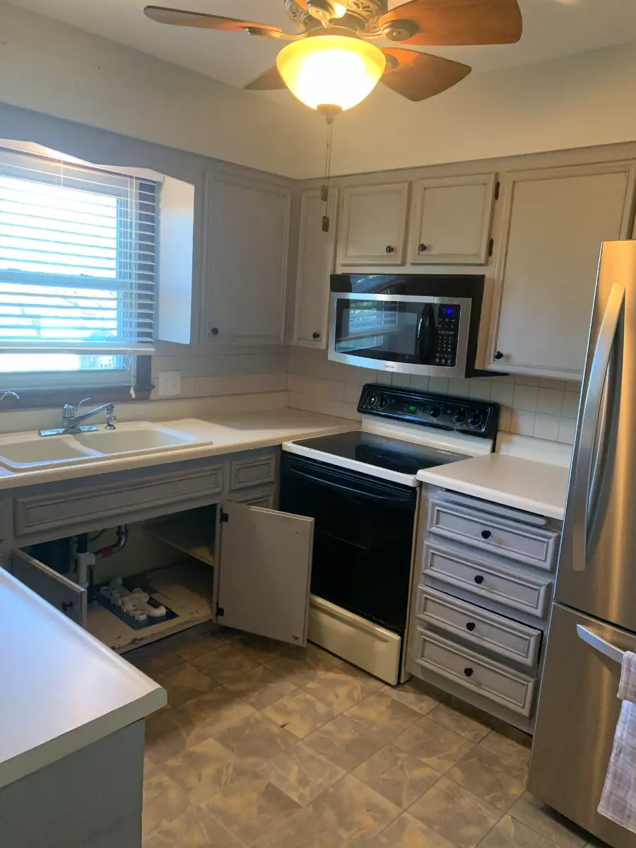 kitchen remodel, before