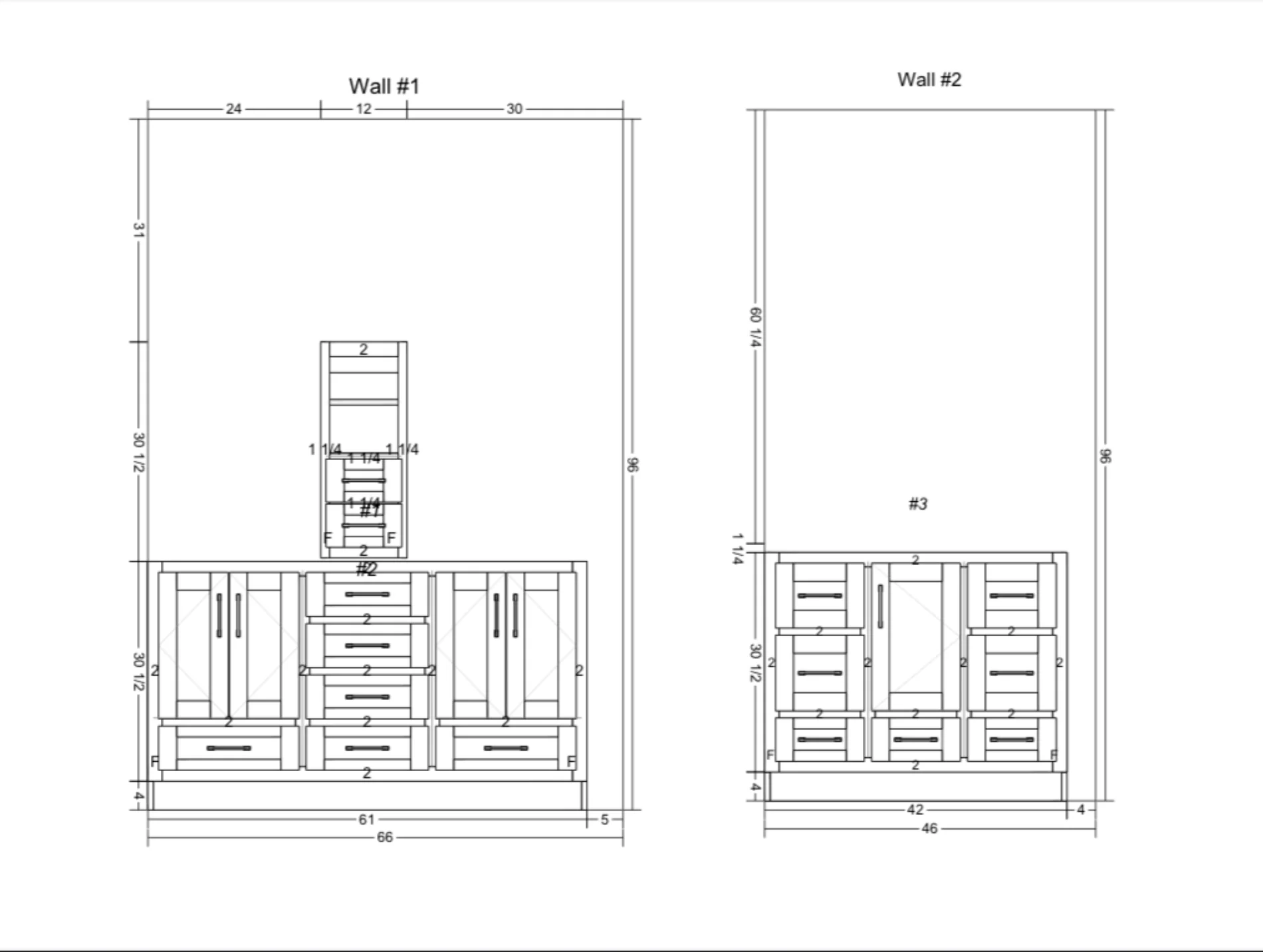Contractor and homeowner reviewing blueprints together at a kitchen table